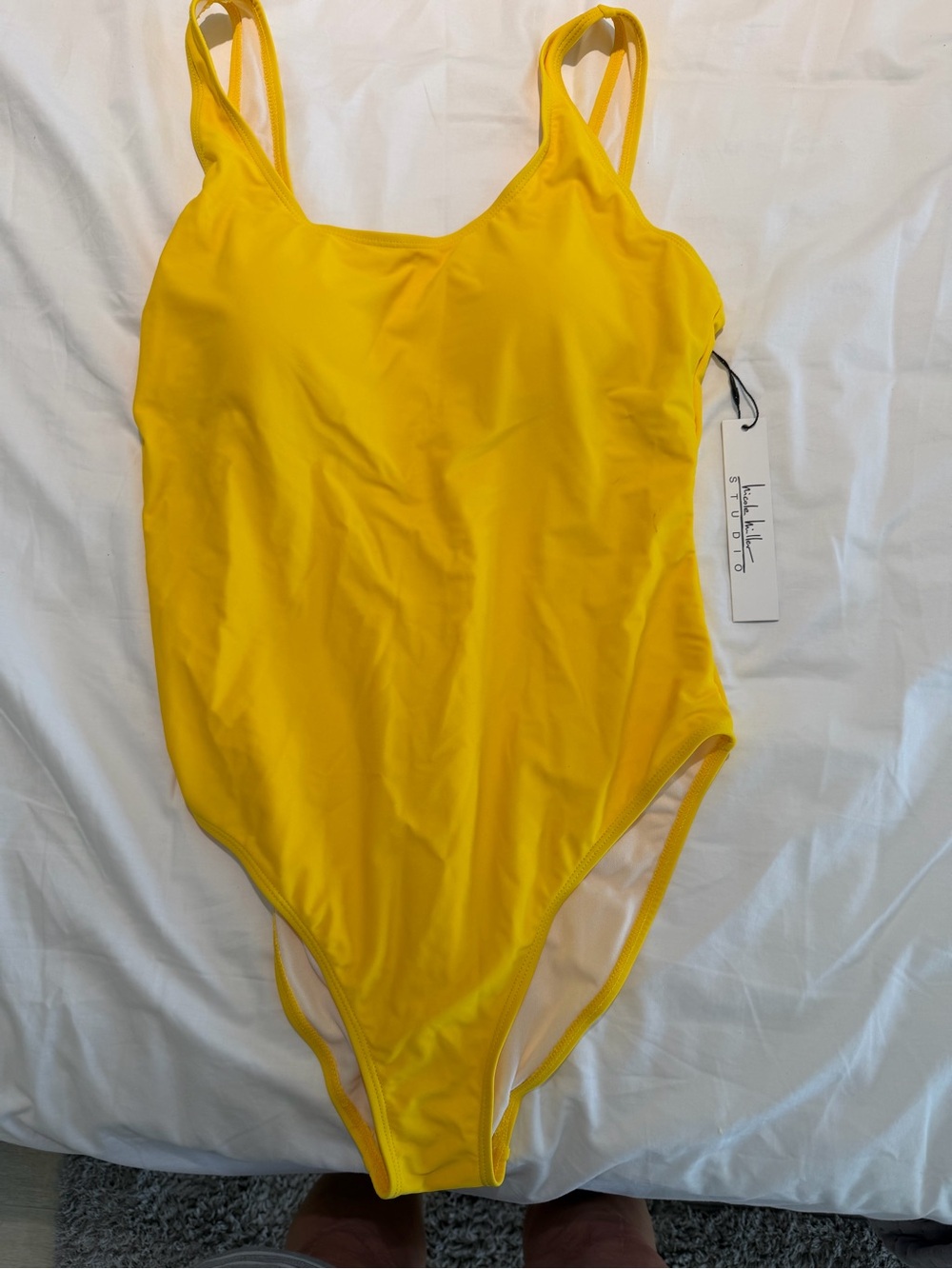 Studio Yellow One-Piece Bodysuit